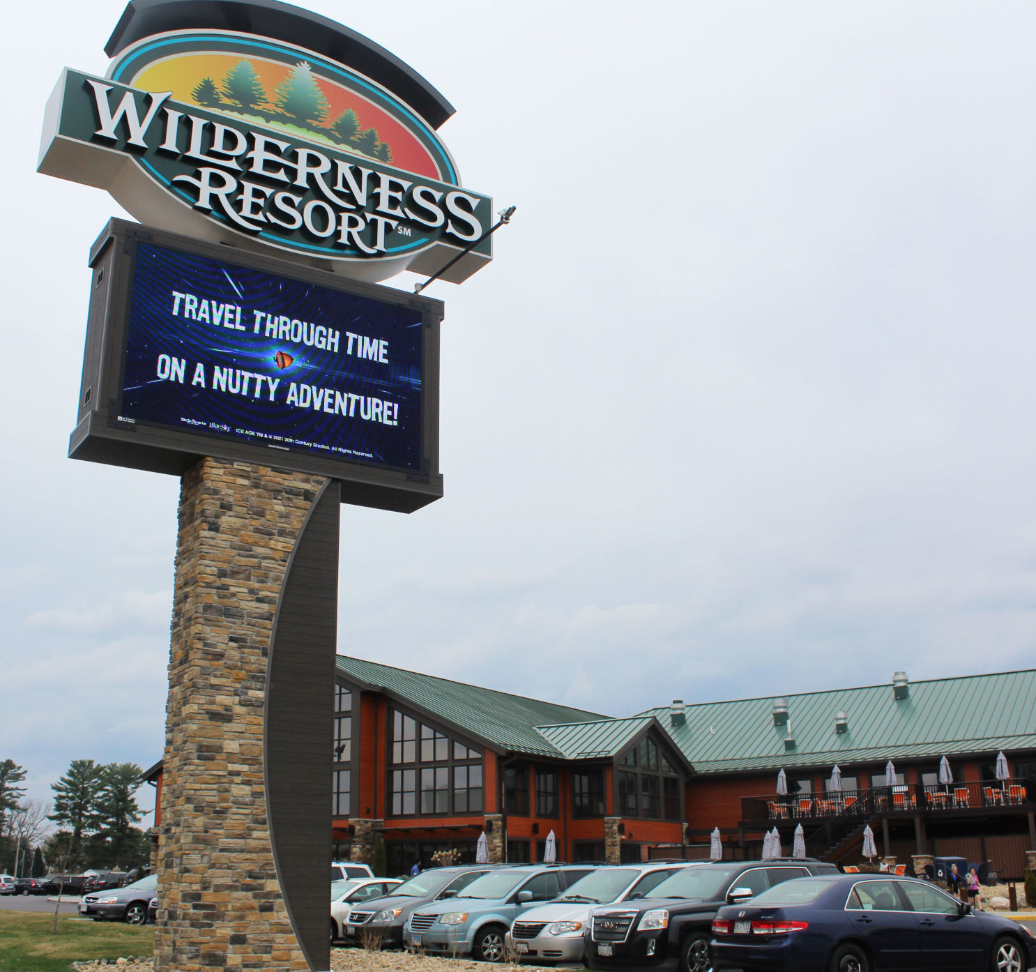 Wilderness Resorts outside